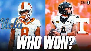 IMPACT Of Tennessee, UCLA Transfer Portal QB Trade? | Joey Aguilar For Nico Iamaleava CFB Trade