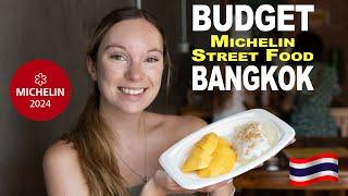 Bangkok's budget food  Michelin Food Vlog Thailand 2024