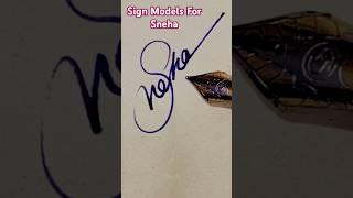 ️️#two  #caligraphy #sign #models #for #neha