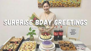 It was a Success! Surprise Birthday Greetings for My Wife | WalterNei