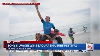 Carolina Beach surfer Tony Silvagni wins Saquarema Surf Festival in Brazil