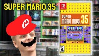 Two Idiots & A Blindfold Vs. SUPER MARIO 35 | See No Gaming