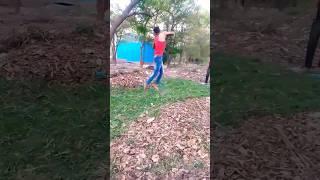 Girl flip  #trending #reaction #stunt #girl #support #jump #viral #shorts