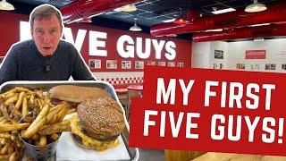 Reviewing FIVE GUYS - My FIRST TIME!