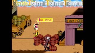 Sunset Riders - Arcade Playthrough 60fps - digituba