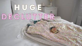 HUGE Declutter - clothes, shoes, bags, skincare & more \ Declutter with me 2023 \\ motivation