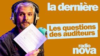 Les questions des auditeurs du 29/09 : Pierre-Emmanuel Barré leur répond dans "La dernière"