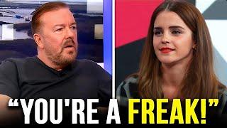 Ricky Gervais DESTROYS woke culture in front of Hollywood!