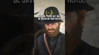 How To Get The Police Hat With This Easy Trick! | #rdr2 #gaming #shorts