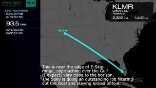 FM DX from Fort Myers (Summer 2014 E-Skip Season)