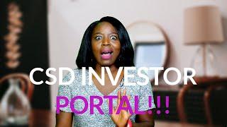 Exciting News for Investors! CSD Investor Portal #boz #Zambia