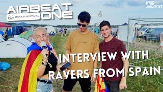 Interview with Ravers from Spain - Airbeat One Festival 2023. Rave Unicorns