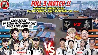 DOMINATOR VS VILLAIN !! Reguler Season Day 16 | Battle of stars Season 3