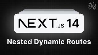 Next.js 14 Tutorial - 8 - Nested Dynamic Routes