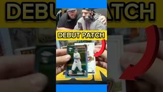 2024 Topps Chrome Update: MLB Rookie Debut Patch PULLED! #mlb #rookiecard #toppschrome #sportscards