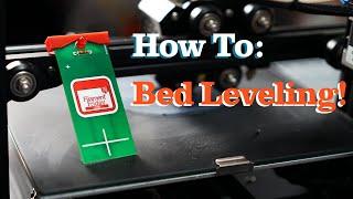 How To Level Your 3D Printer!!