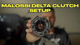 Setting up a Malossi Delta Clutch for a Yamaha BW's