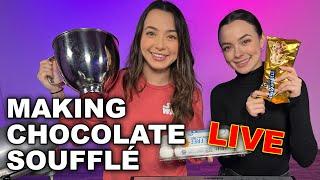 Making Chocolate Soufflé Merrell Twins Live