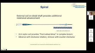 Principles of Microcatheters and their clinical use in Complex PCI- Dr Kambis Mashayekhi