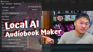 Updating the Best Local AI Audiobook Maker Application