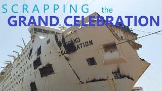 Scrapping the Grand Celebration at Alang Scrapyard