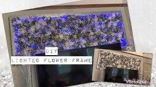 DIY Flower Wall Decor  | DIY Flower Wall | DIY Light-Up Flower