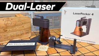 Unboxing Dual LaserPecker LP4 (FOR ALL MATERIALS)