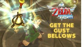 How to use the Gust Bellows - Zelda Skyward Sword HD short