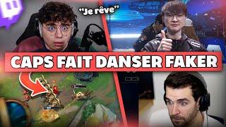 CAPS FAIT DANSER FAKER, KAMETO S'ENDORT - Best of LoL #647 Réactions