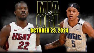 Miami Heat vs Orlando Magic Full Game Highlights - October 23, 2024 | 2024-25 NBA Season