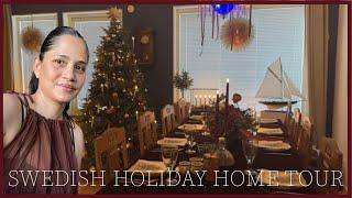 A SWEDISH Christmas home tour | MY SWEDISH LIFE Shalika Marker