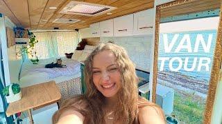 DIY Dreamy Cottage Camper Van| VAN TOUR