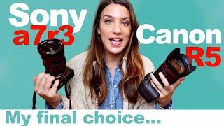 Canon R5 or Sony a7r3?: My Choice + a CAMERA GIVEAWAY