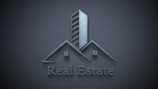 Create a Real Estate Logo in Adobe illustrator//Logo tutorial