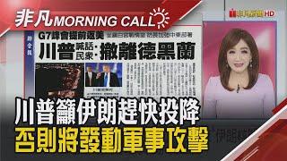 以伊戰火.油價漲4% 川普:美耐心正消失 期指今結算 台AI十大建設預算加碼 打造矽光子、量子電腦、機器人等國家級實驗室｜主播陳韋如｜【非凡Morning Call】20250618｜非凡財經新聞