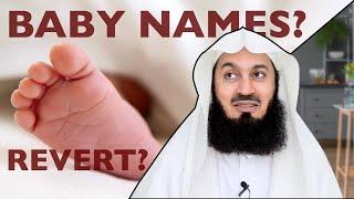 How to Choose a Good Name - Baby - Revert - Mufti Menk