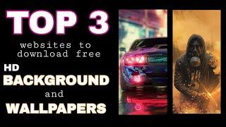 Top 3 best website to download free HD background | hd wallpapers |