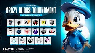 CRAZY DUCKS TOURNAMENT S6 GRAND FINAL | PUBG MOBILE | KALAMBOOR