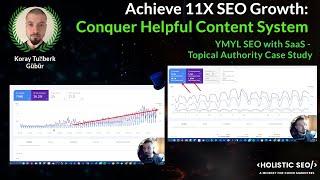 Rank Better with Topical Authority: SaaS SEO Case Study with Helpful Content System (11x Growth)