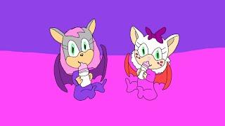 Rouge the Bats baby sisters - twins