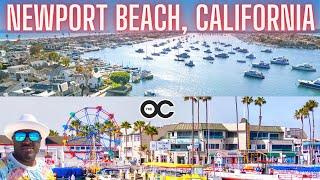 Exploring Newport Beach California | Balboa Beach | Newport Harbor & Balboa Village 