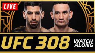  UFC 308 Live Stream | TOPURIA vs HOLLOWAY + WHITTAKER vs CHIMAEV | Full Show Watch Along