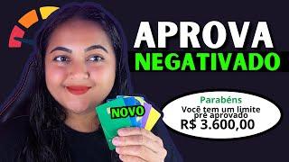 NOVO! CARTÕES DE CREDITO APROVANDO NA HORA ATÉ NEGATIVADO   SEM BUROCRACIA !