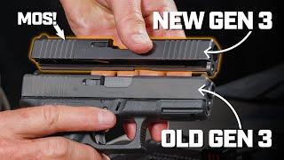 NEW Glock Factory Gen 3 MOS Spare Slides HANDS-ON