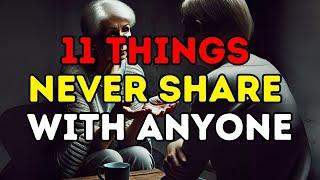 MUST WATCH! If You're 55-75 Years Old: 11 Things Never Share With Anyone