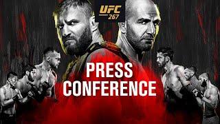 UFC 267: Pre-fight Press Conference