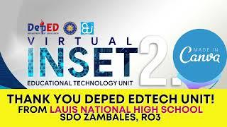 VINSET 2.0 DAY 2 | Lauis National High School Attendance and Participation