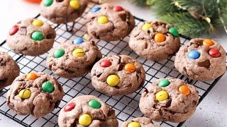 Супер ПЕЧЕНЬЕ сразу ДВА ВКУСА / Новогодние рецепты 2025/ NY Cookies New Year Cookies/ Рецепт кукис