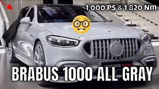 2024 BRABUS 1000 ALL GRAY: ultimative Luxus-Limo mit 1.000 PS | wichtige Fakten