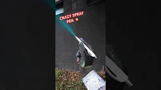  GRAFFITI ARTIST CREATES A SPRAY PEN  Bond always inventing  #Graffiti #streetart #art #artists